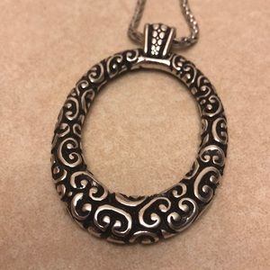 Brighton silver necklace